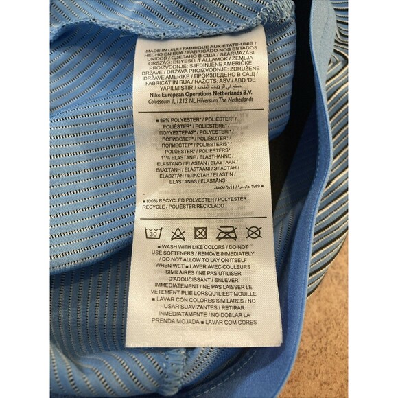 Nike Pro Elite BOTSWANA Blue Track & Field Women Size Small Zip Top CI5904-XXX - Picture 8 of 9